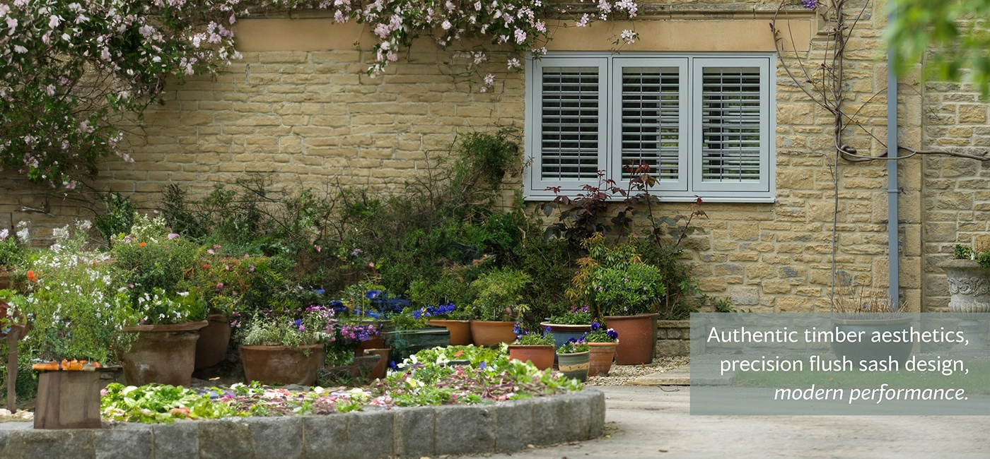 timber style flush sash windows for period homes